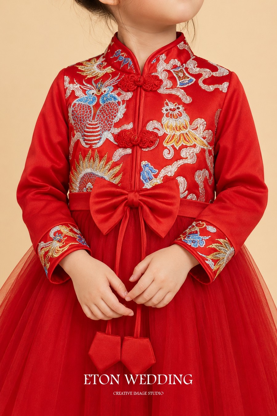 花童服,花童服推薦,花童服出租,女童中式禮服,女童秀禾服,花童服款式